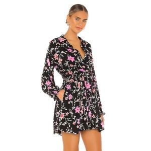 Free People Lighten Up Floral Minidress